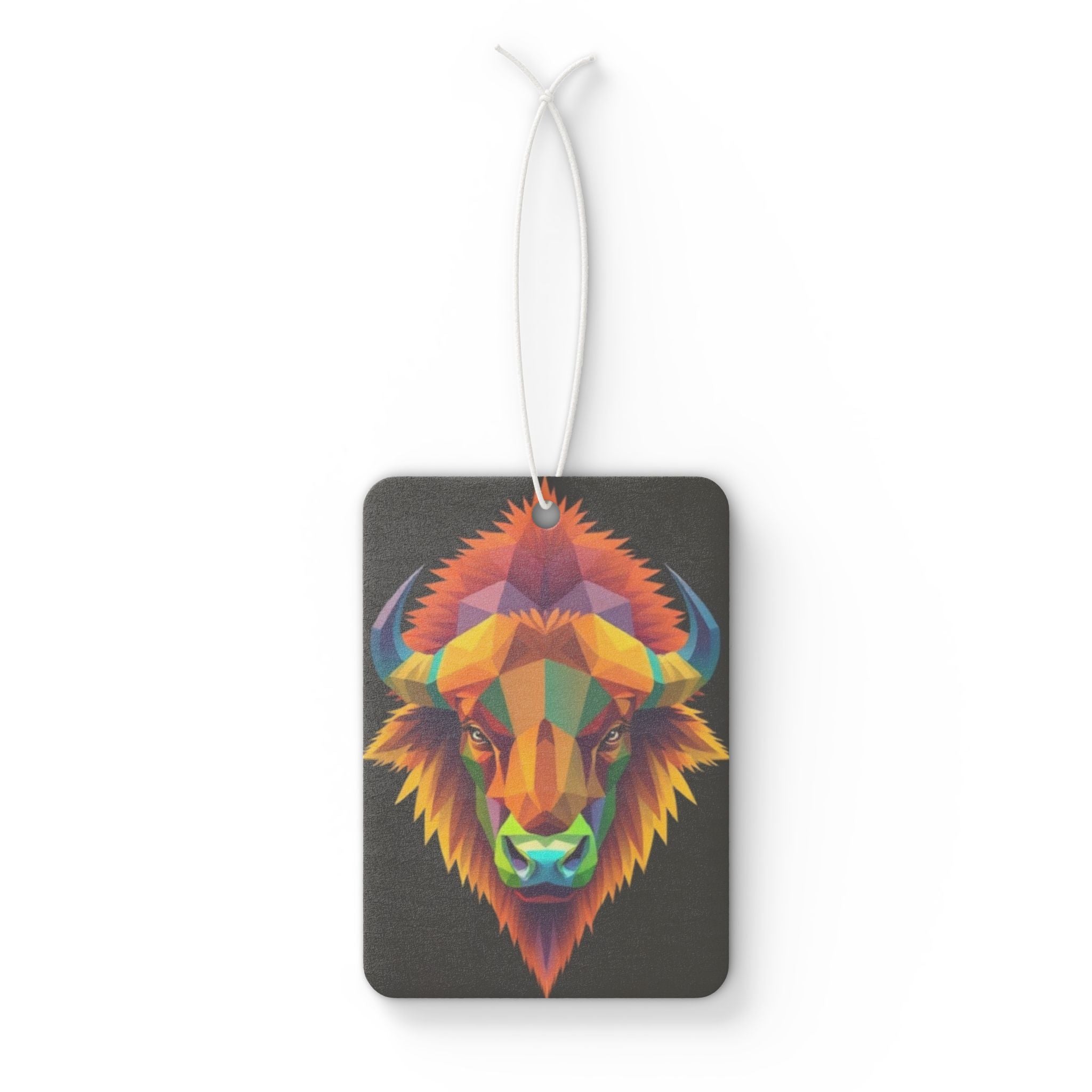 Fractal Bison Design - Car Air Freshener - Eclectic and Aromatic