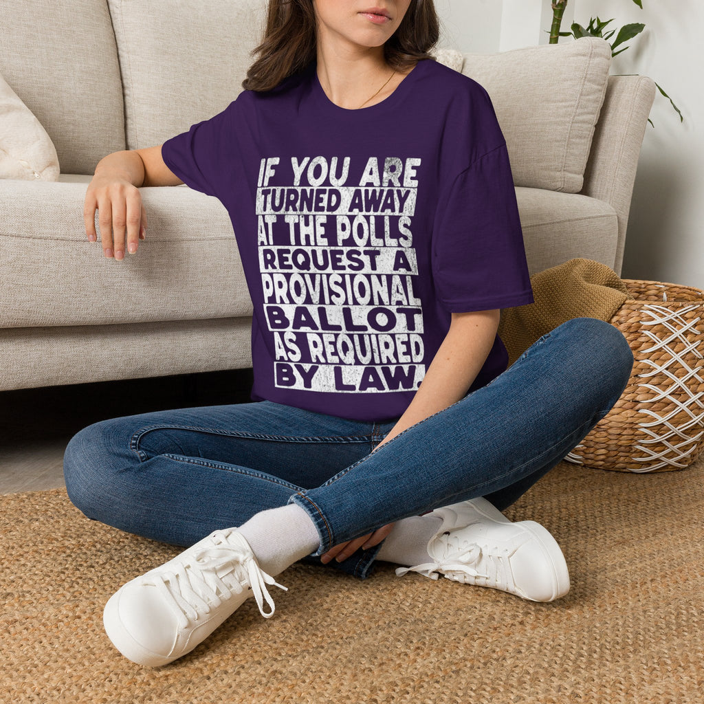 Know Your Rights Voter English T-Shirt