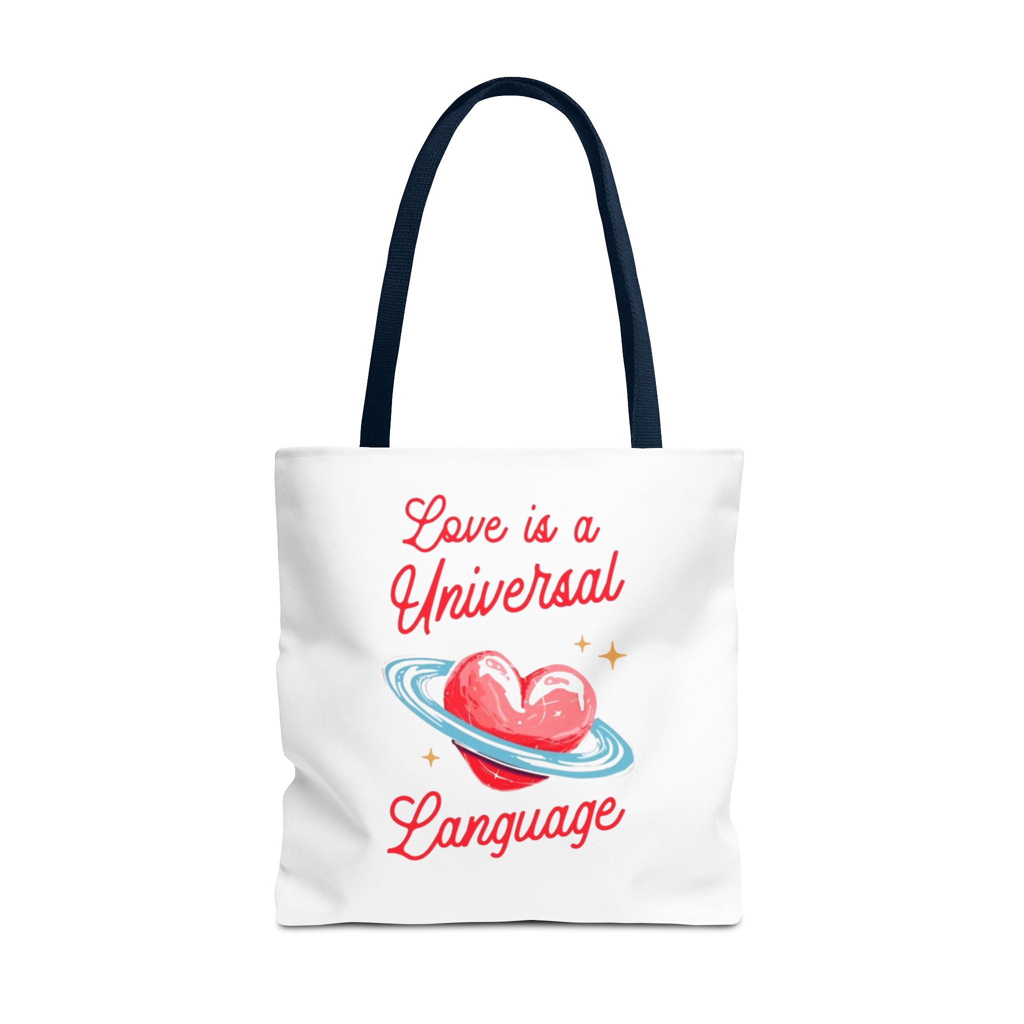Love is a Universal Language Design - Tote Bag