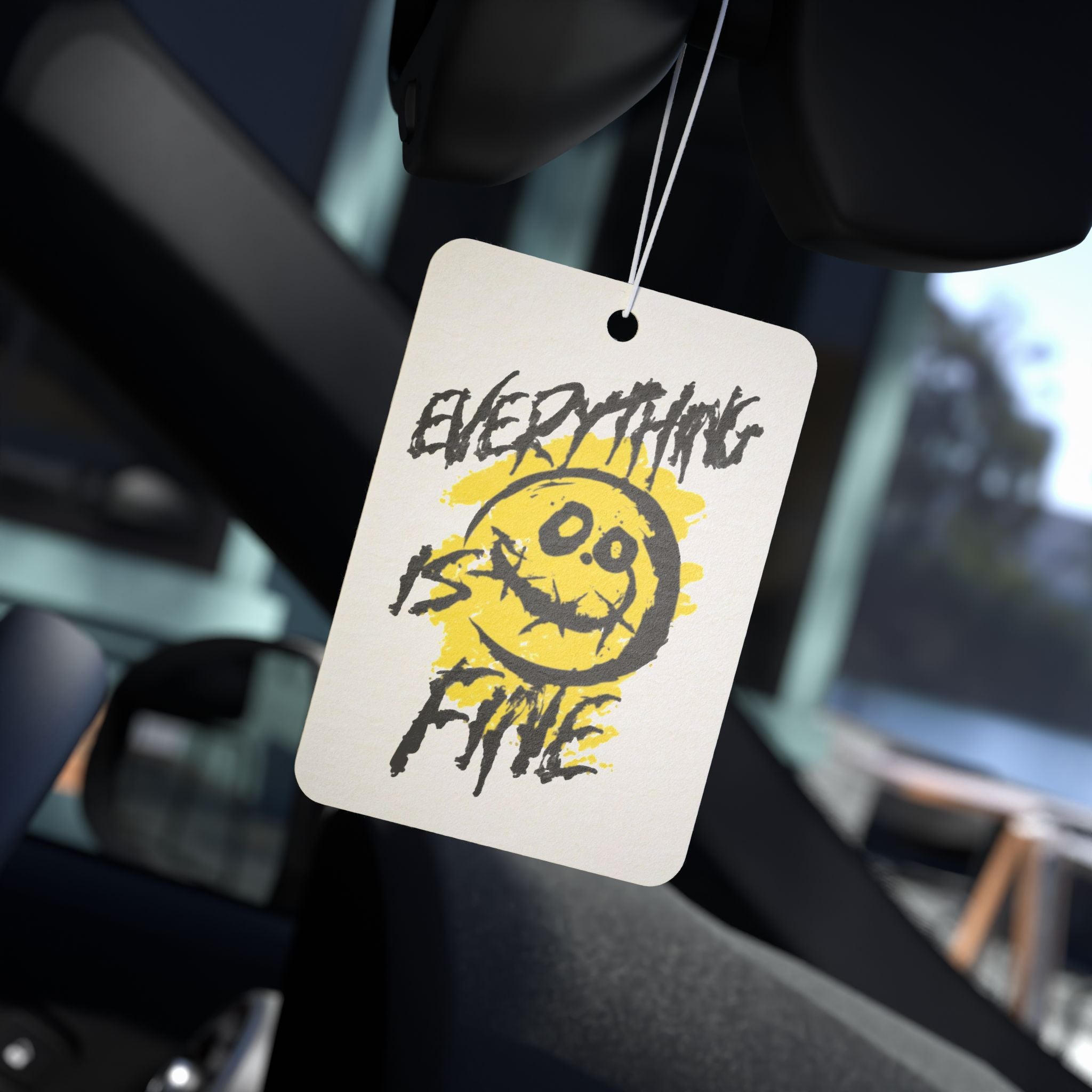 Everything is Fine Car Air Freshener - Eclectic and Aromatic