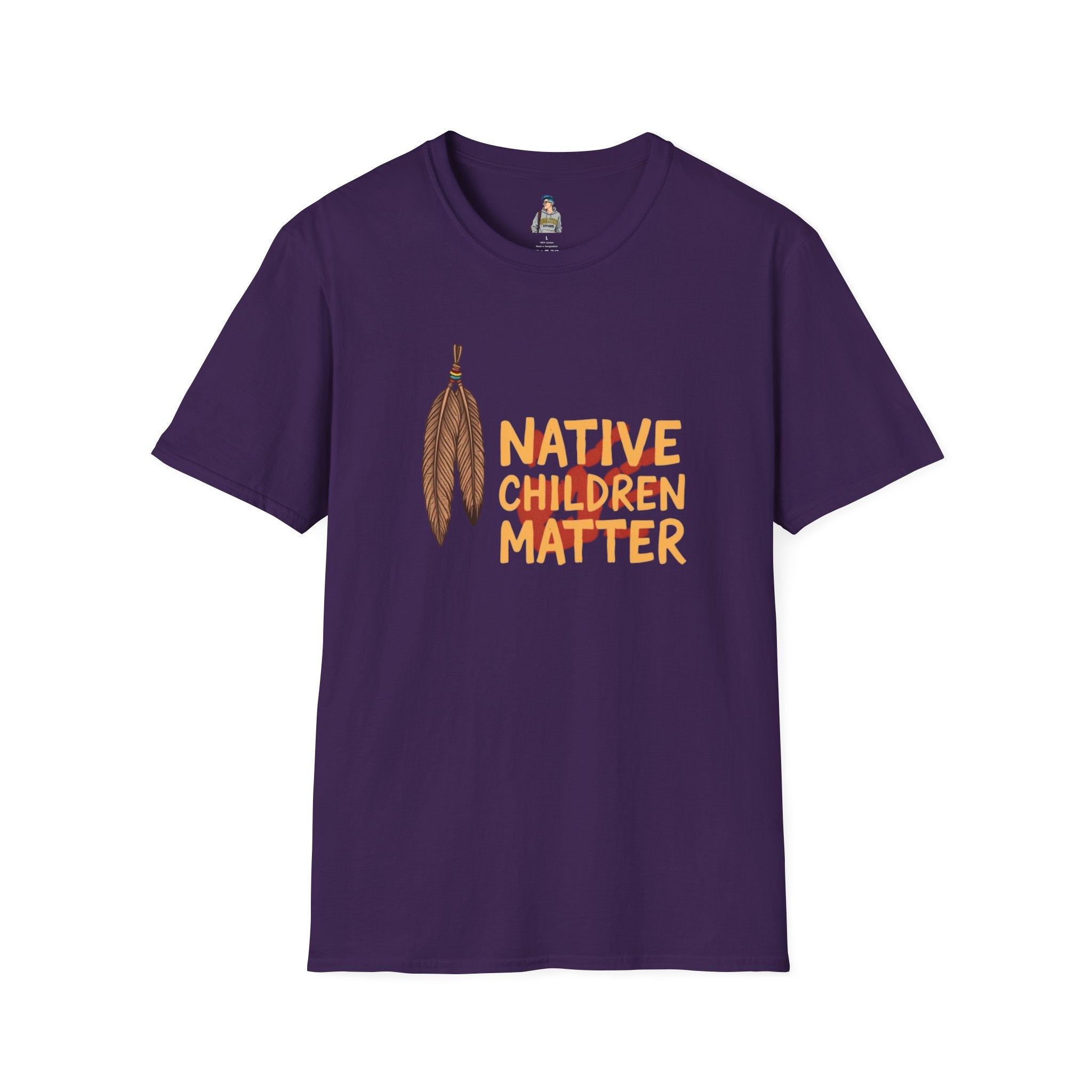 Unisex Softstyle T-Shirt - Native Children Matter