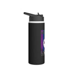 Teaching While Queer Stainless Steel Water Bottle - Perfect for Educators and Allies