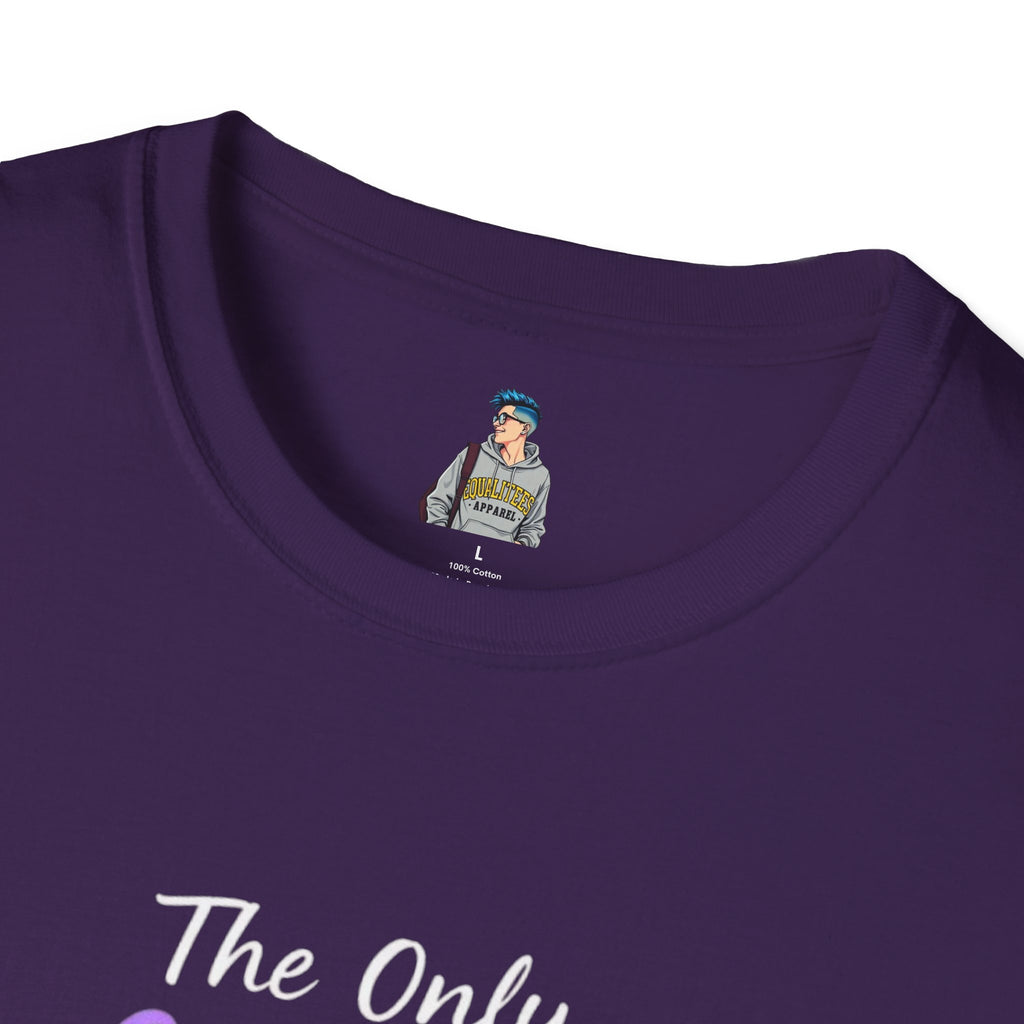 Unisex Softstyle T-Shirt - When Did You CHOOSE to Be Straight? Empowering LGBTQ+ Graphic Tee