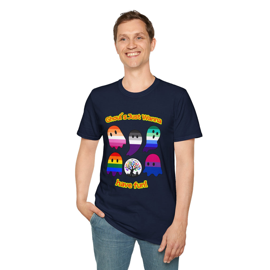 Ghouls Just Wanna Have Fun Pride Tree Las Vegas T-Shirt