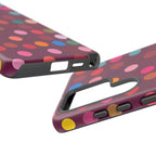 Polka-Dot Colorful Tough Case for Android