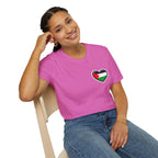 Unisex Softstyle T-Shirt: Stand with Gaza & We Are All Palestine Graphic Tee