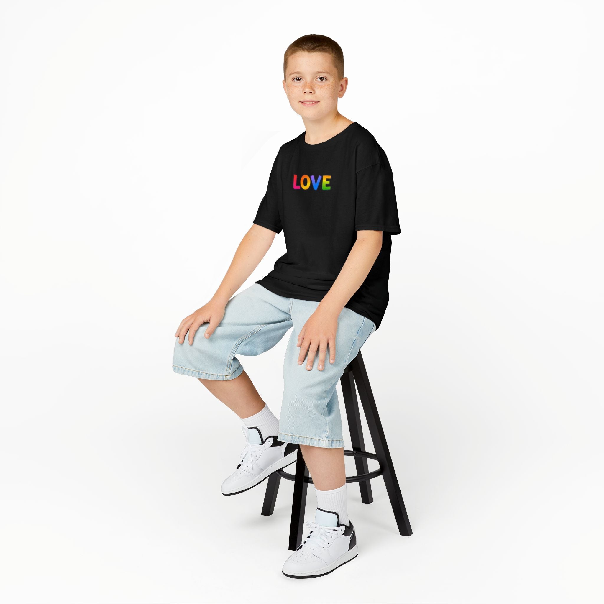 LOVE Logo Kids Heavy Cotton Tee