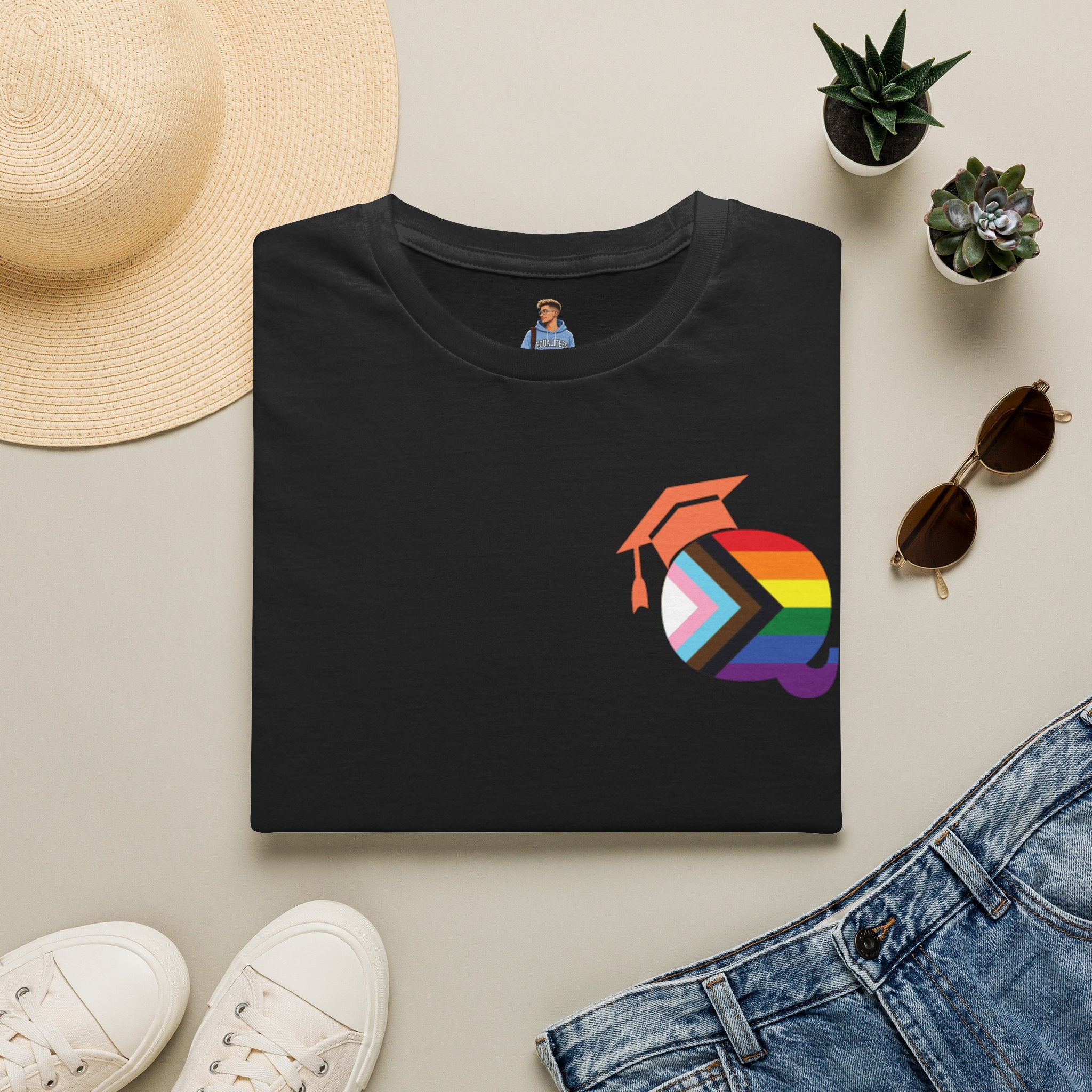 TWQ - Teaching While Queer Unisex Softstyle Logo T-shirt