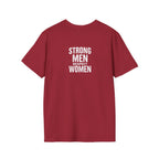 I Am The Bear, Strong Men Respect Women Unisex Softstyle T-Shirt