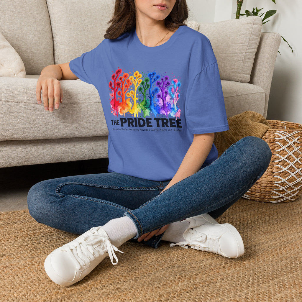 Pride Tree Las Vegas T-Shirt - Black Text