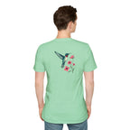 Floral Hummingbird T-Shirt