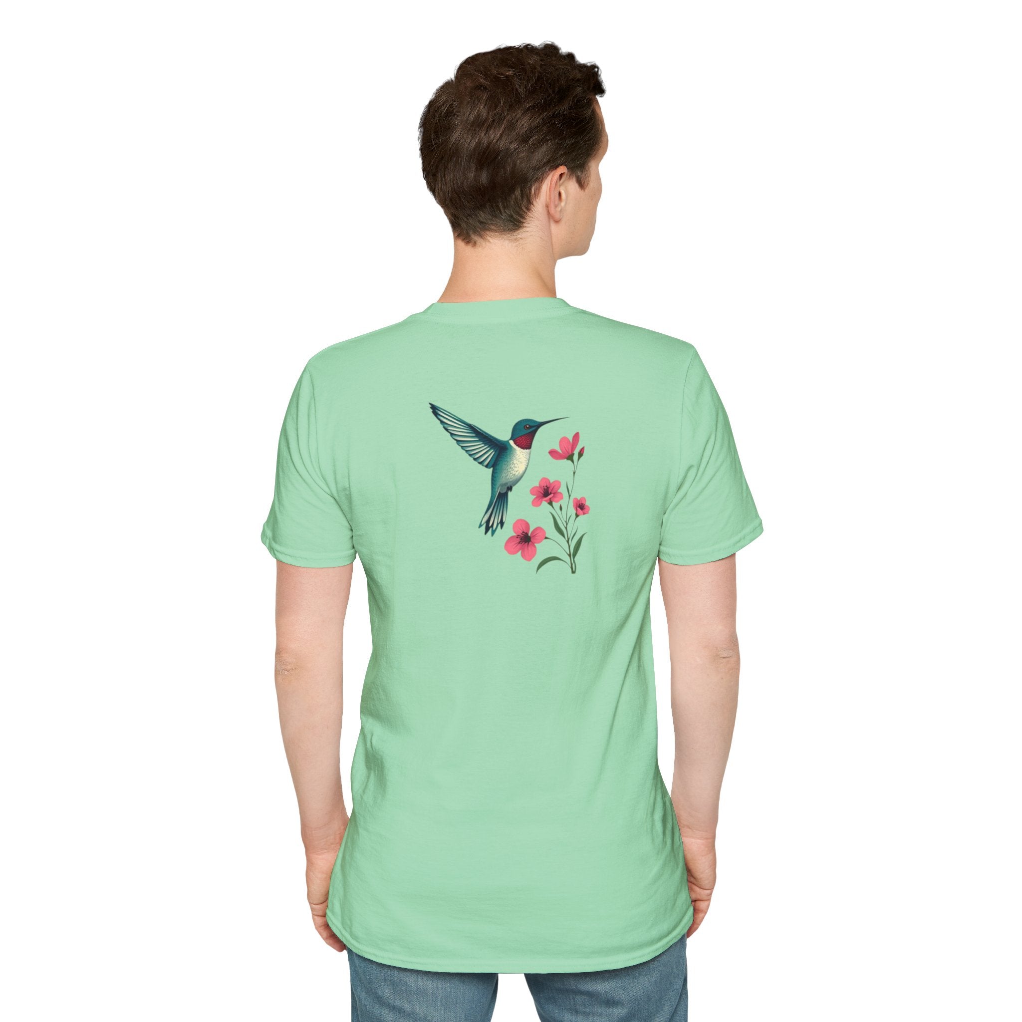 Floral Hummingbird T-Shirt