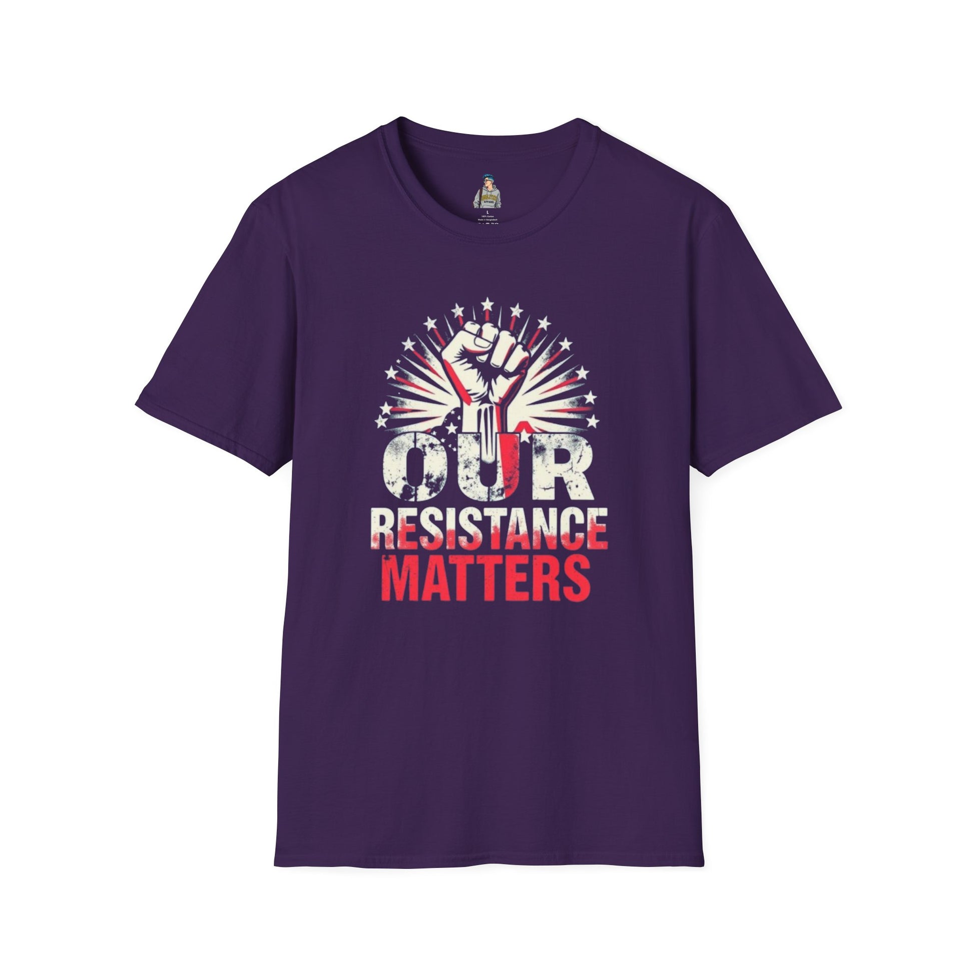 Unisex Softstyle T-Shirt - "Our Resistance Matters" Graphic Tee for Activism