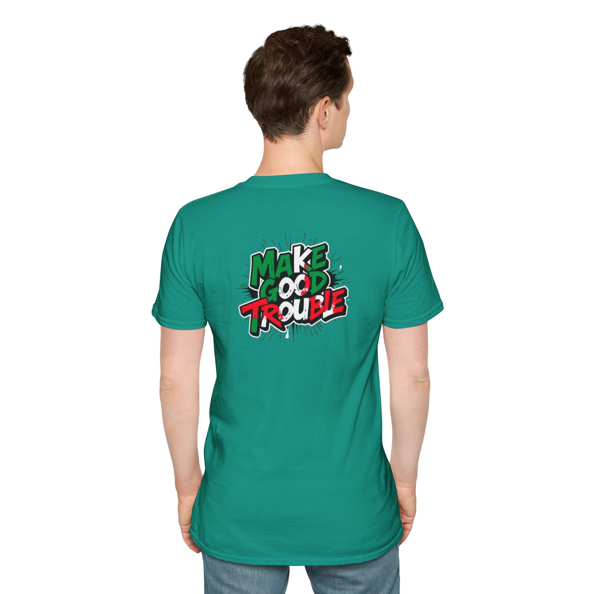 Make Good Trouble T-shirt  Fun Graphic Tee for Activists & Trendsetters