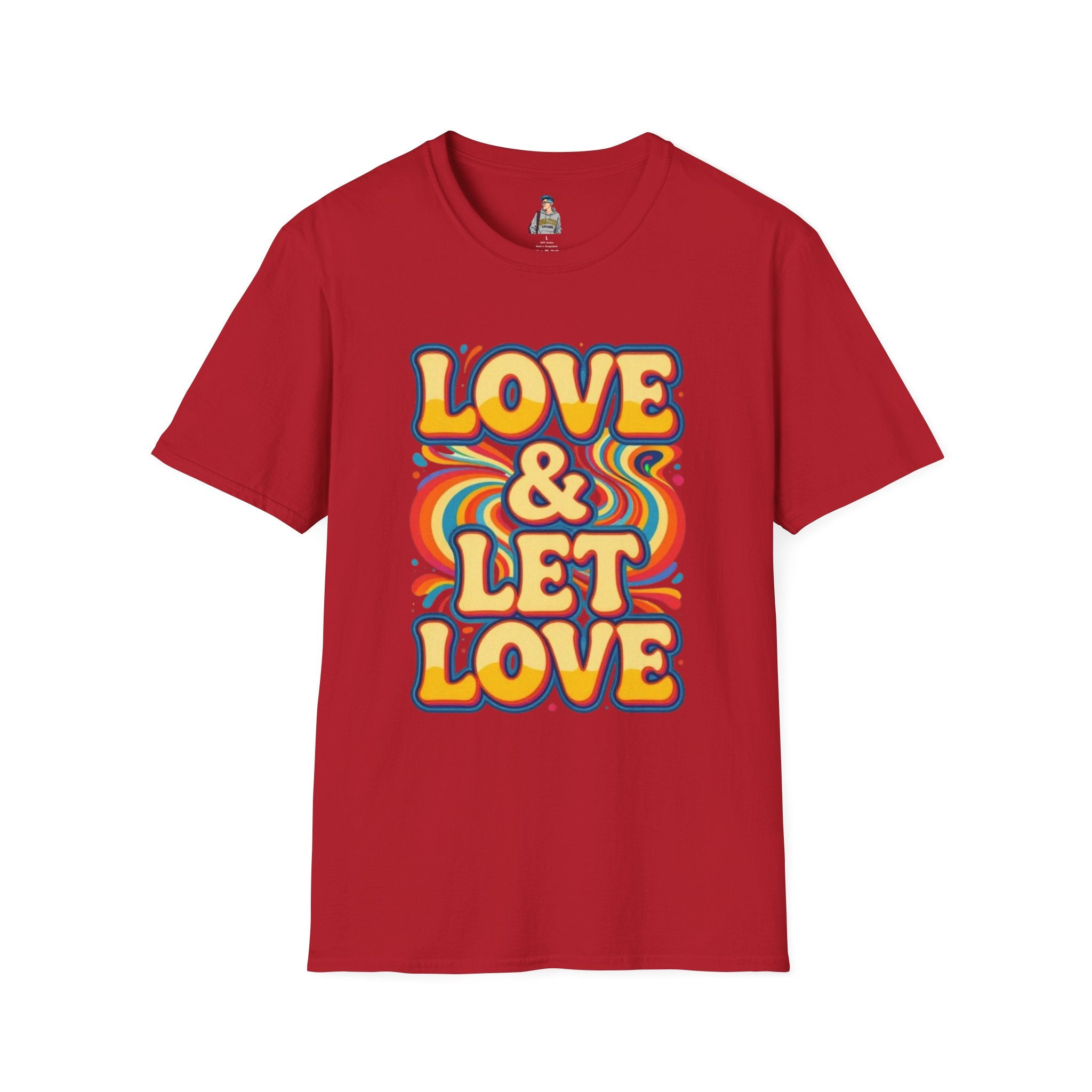 Love & Let Love Retro T-Shirt