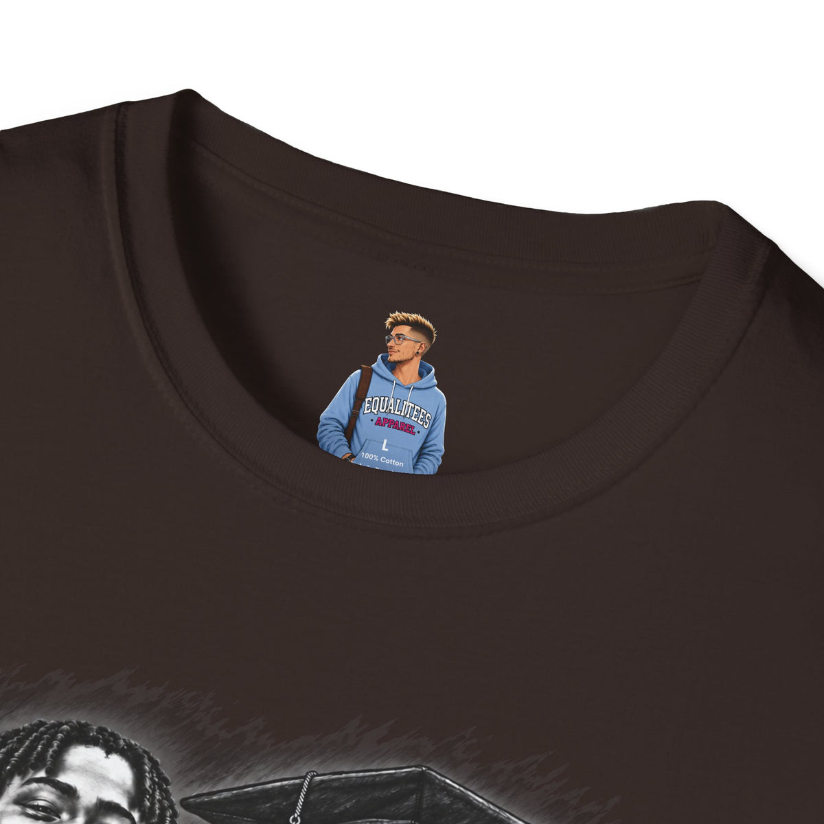 Double Portrait Front - In Memory of Pierre Damas Bel T-Shirt