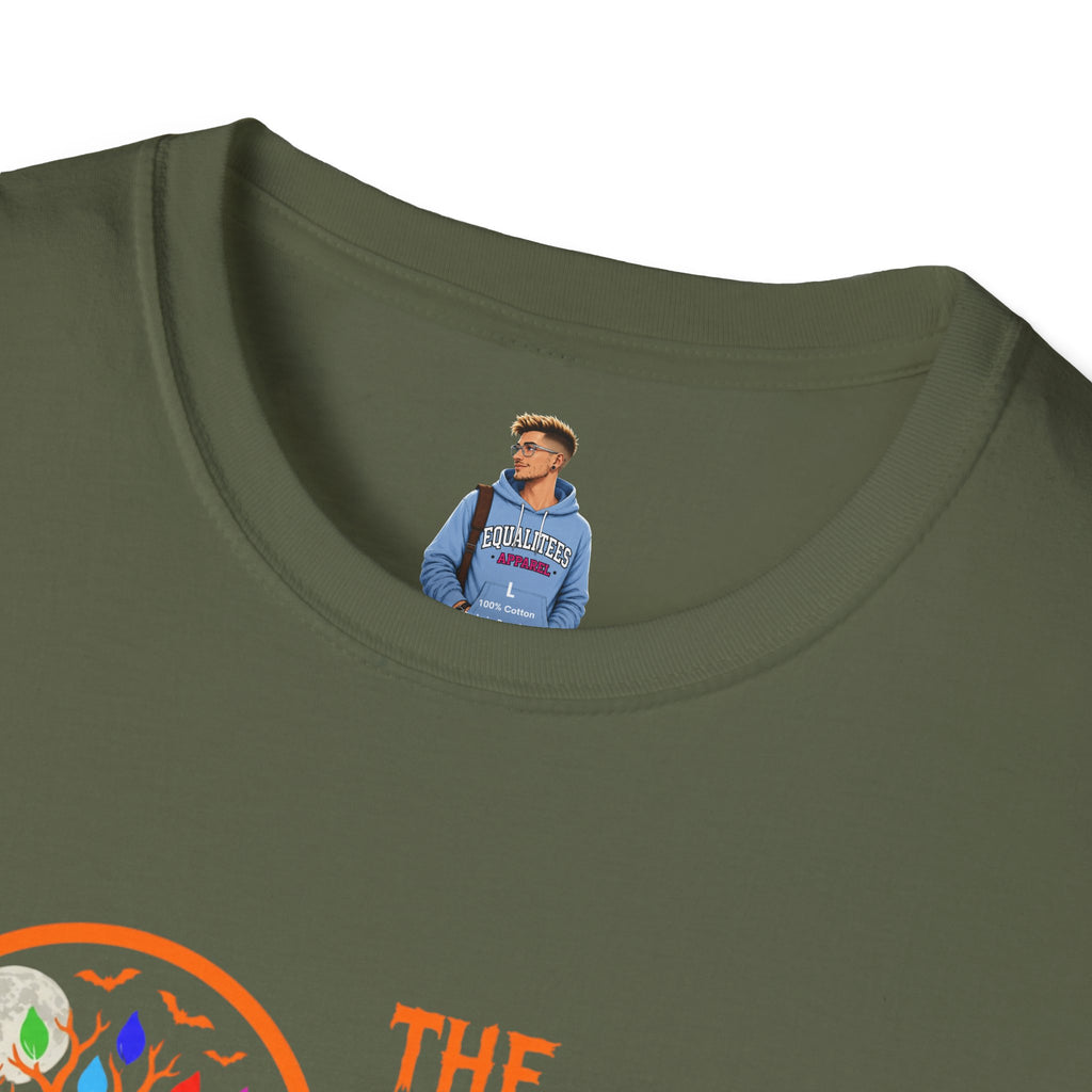 Orange Halloween Logo Pride Tree T-Shirt