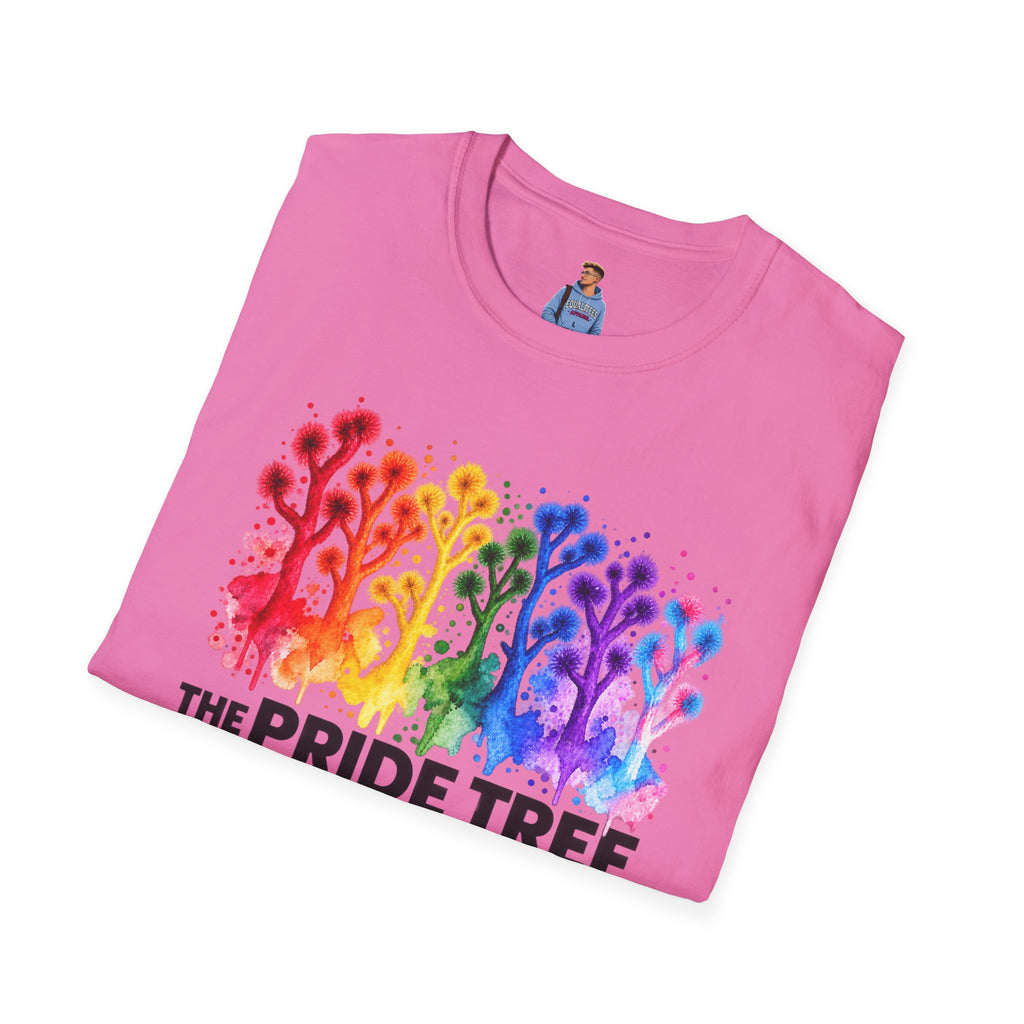 Pride Tree Las Vegas T-Shirt - Black Text