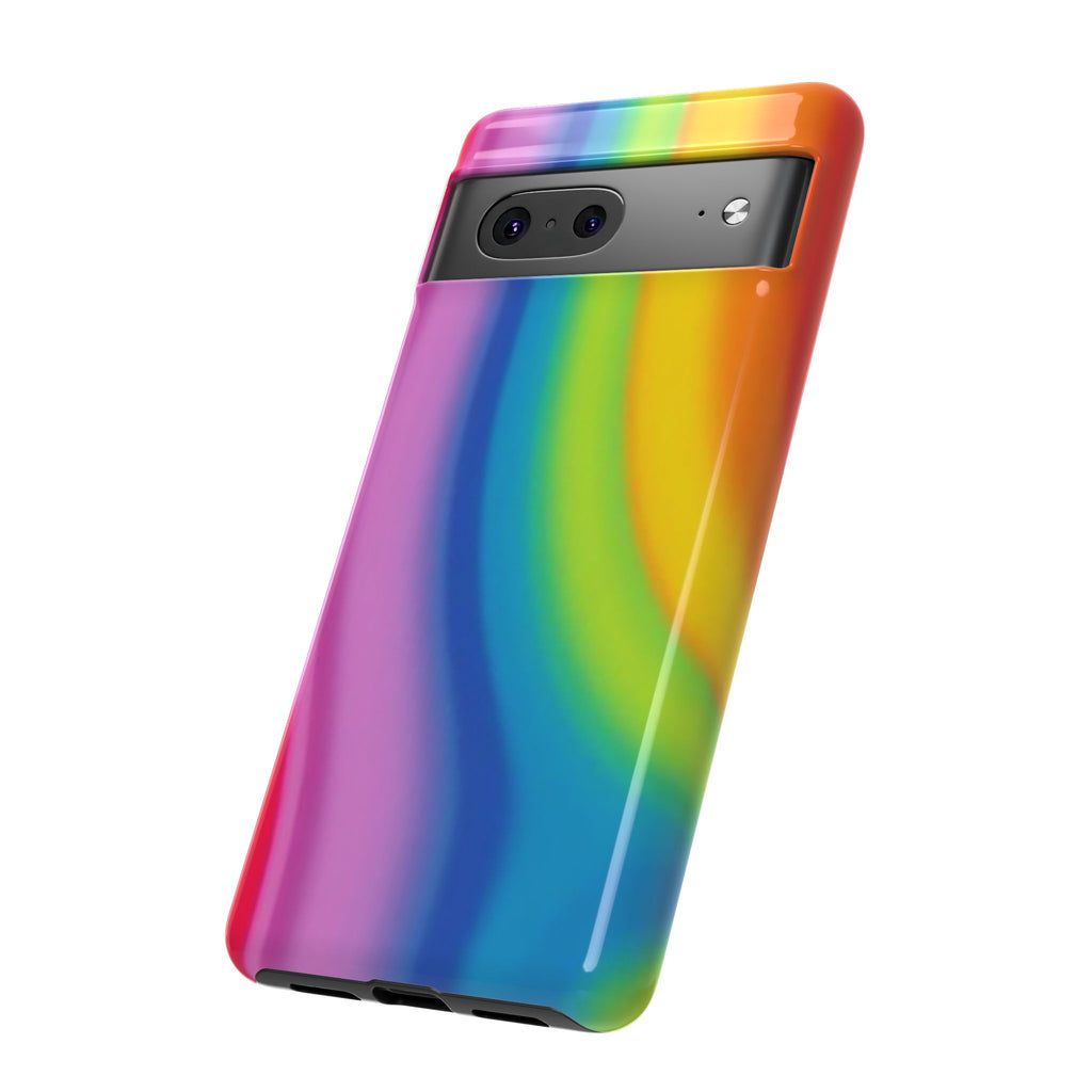 Rainbow Swirl Tough Case for Android