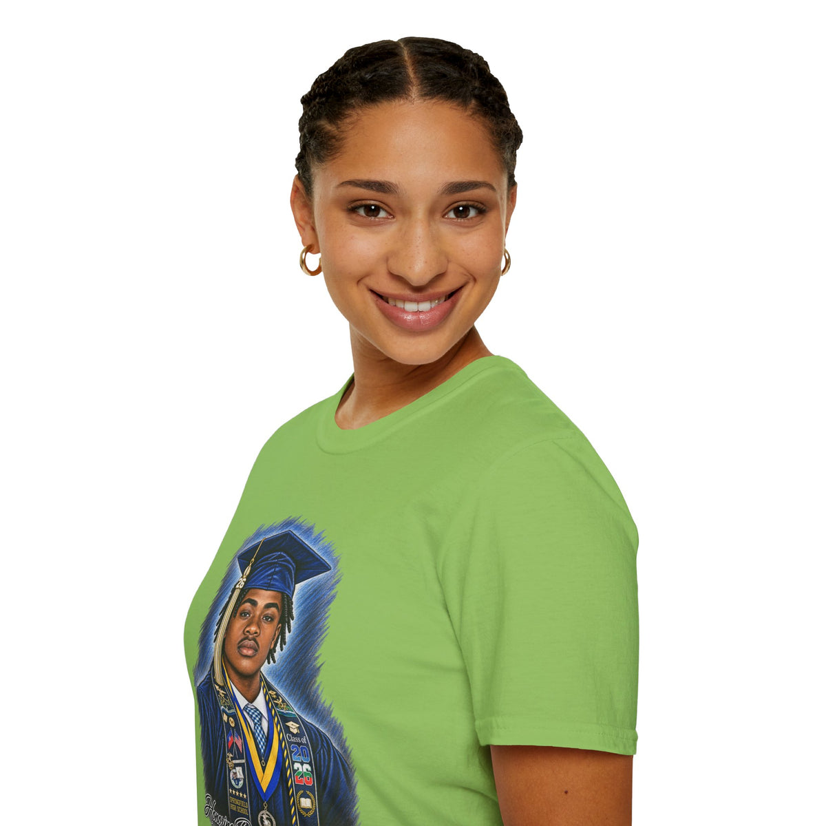 Portrait Front and Back - In Memory of Pierre Damas Bel T-Shirt