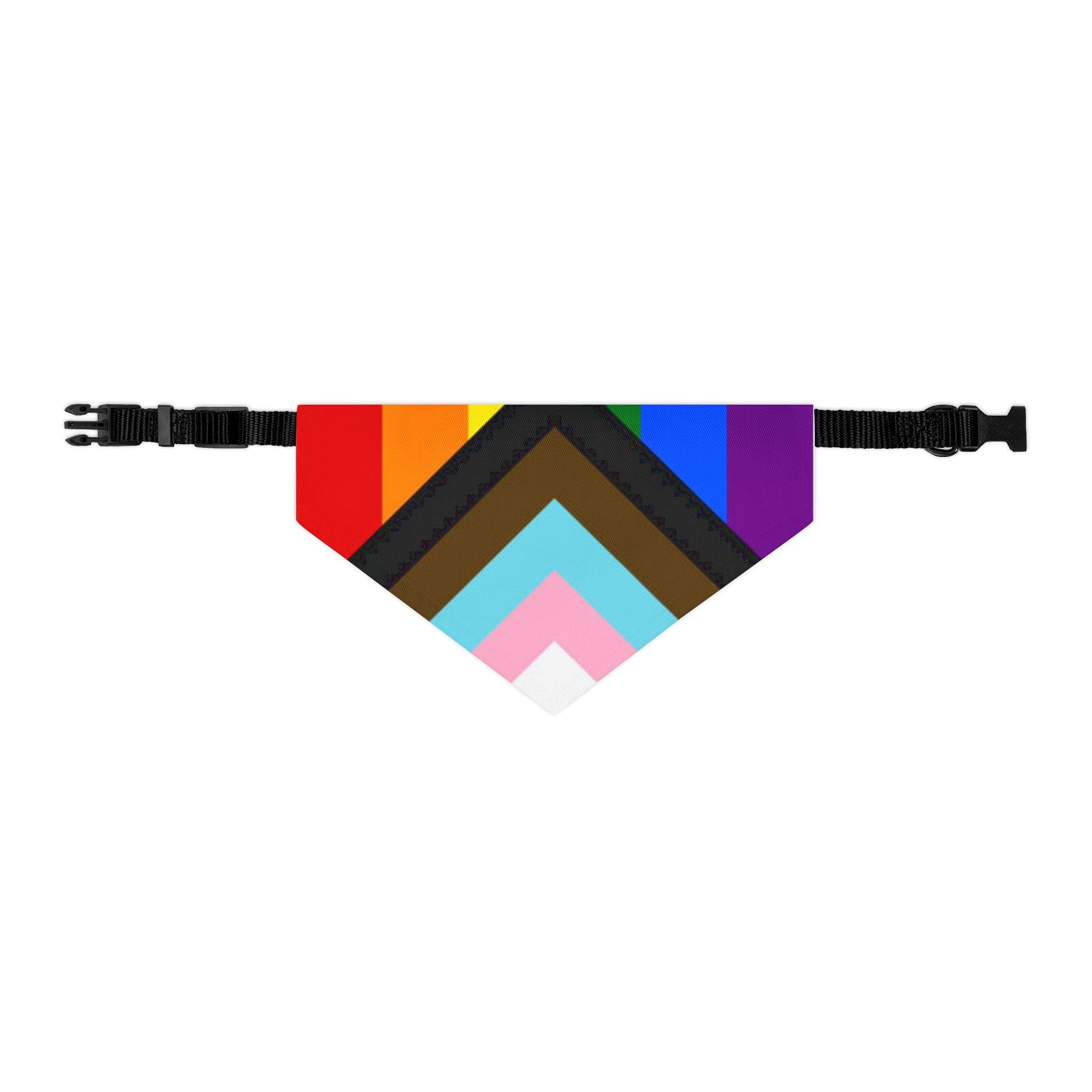 Inclusive Pride Flag Pet Bandana - Strut Your Mut