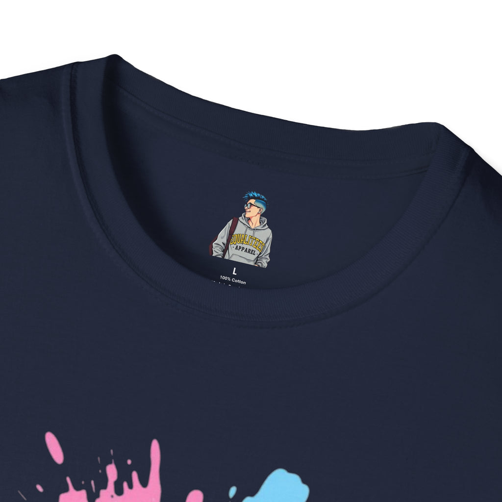 Protect Trans Kids Unisex Softstyle T-Shirt - Supportive LGBTQ+ Apparel