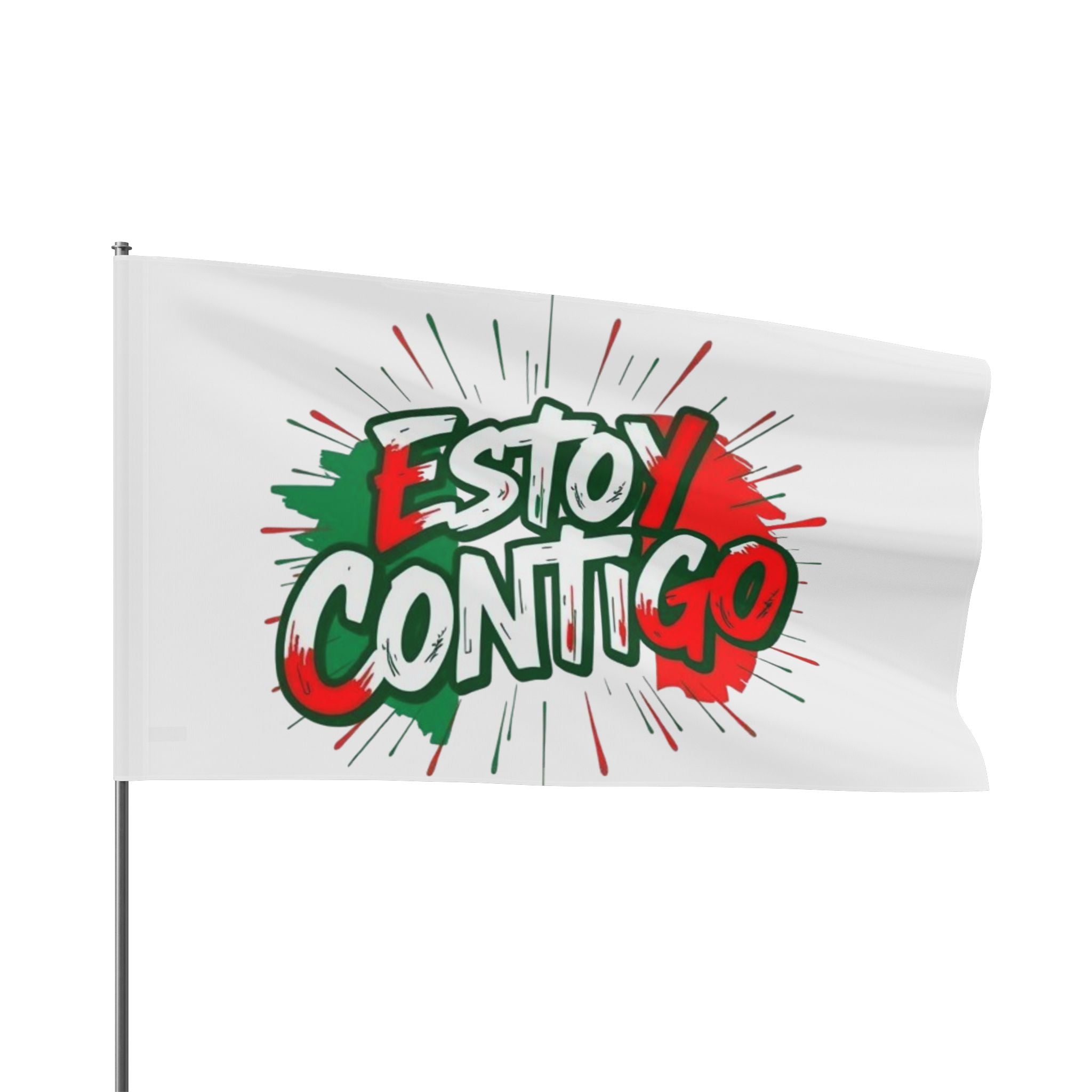 Estoy Contigo (I Stand With You) - Protest Flag