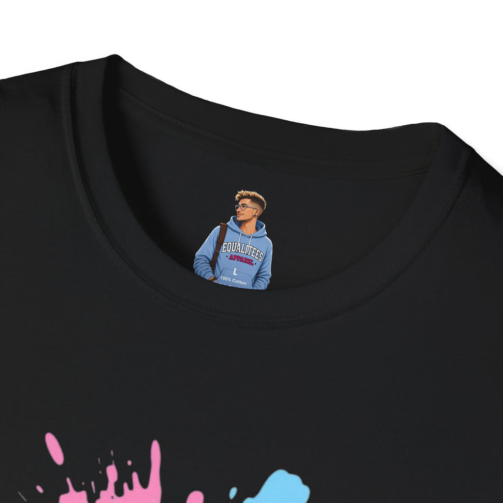 Protect Trans Kids Unisex Softstyle T-Shirt - Supportive LGBTQ+ Apparel