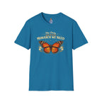 Monarch Butterfly T-Shirt — "The Only Orange Monarch We Need" No Kings Tee