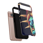 Statue of Liberty Neon Glowing Art Tough Case for Android & iPhone
