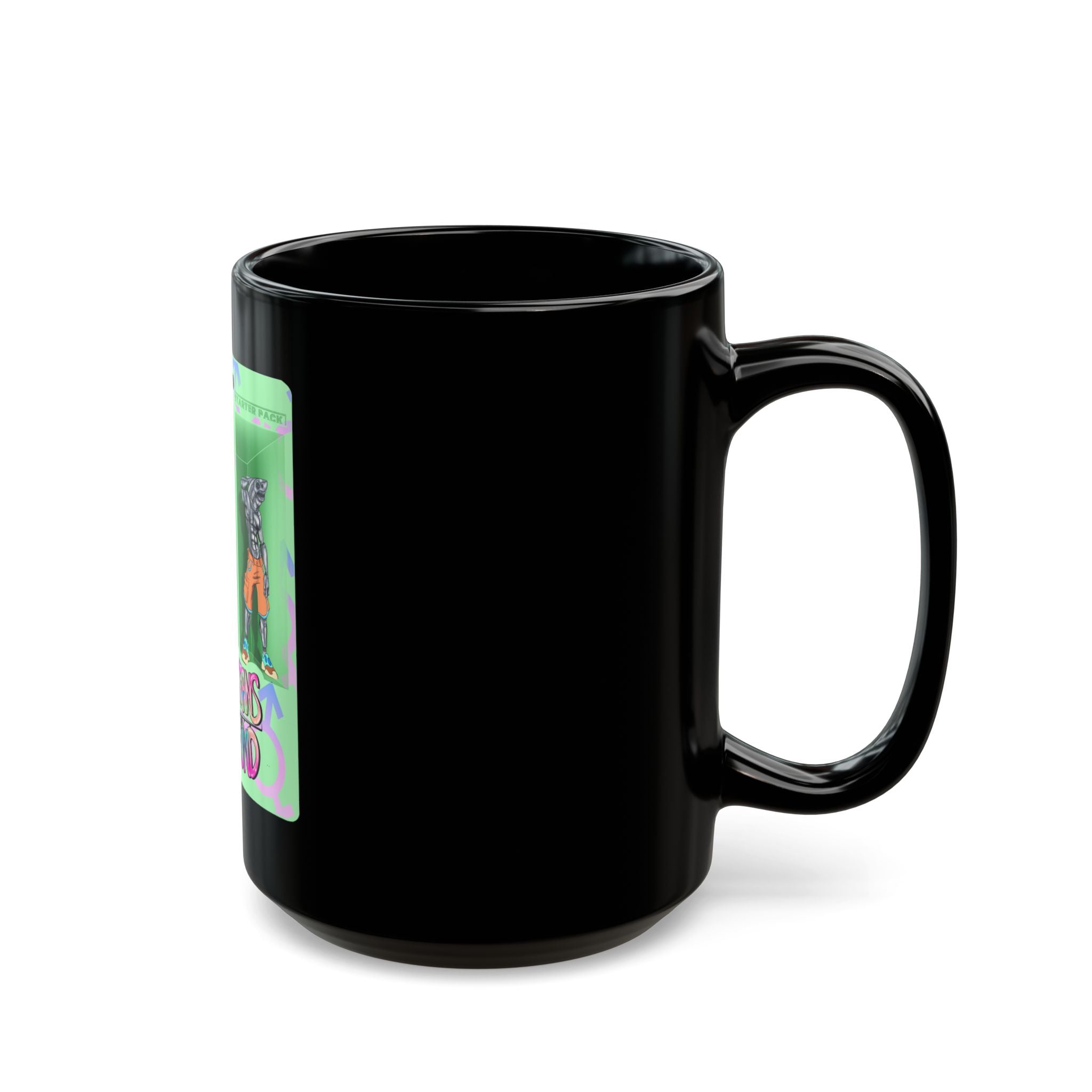 BTTF - Black Trans Travel Fund Black Ceramic Mug 11oz/15oz
