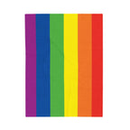 Rainbow Pride Flag Velveteen Plush Blanket