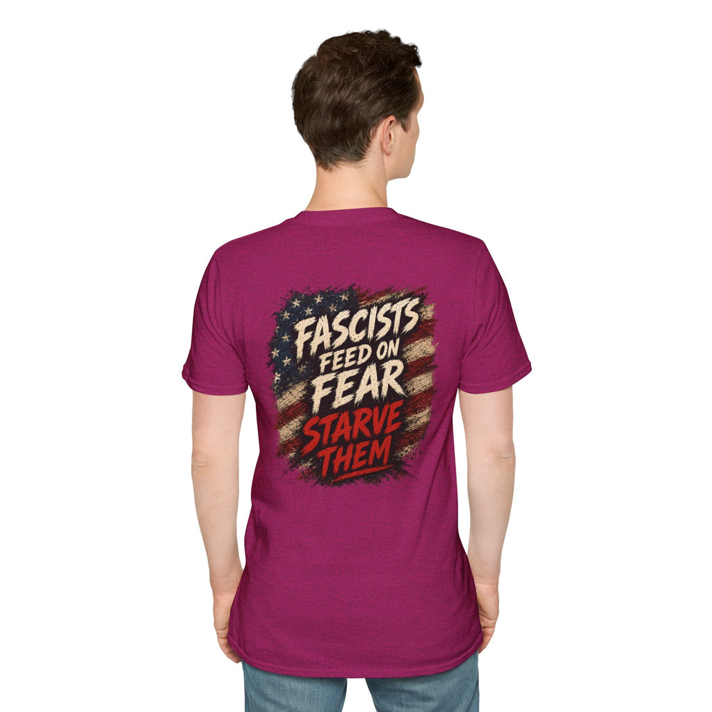 Patriots Don’t Stand For This T-Shirt — Statue of Liberty & Distressed Flag Graphic