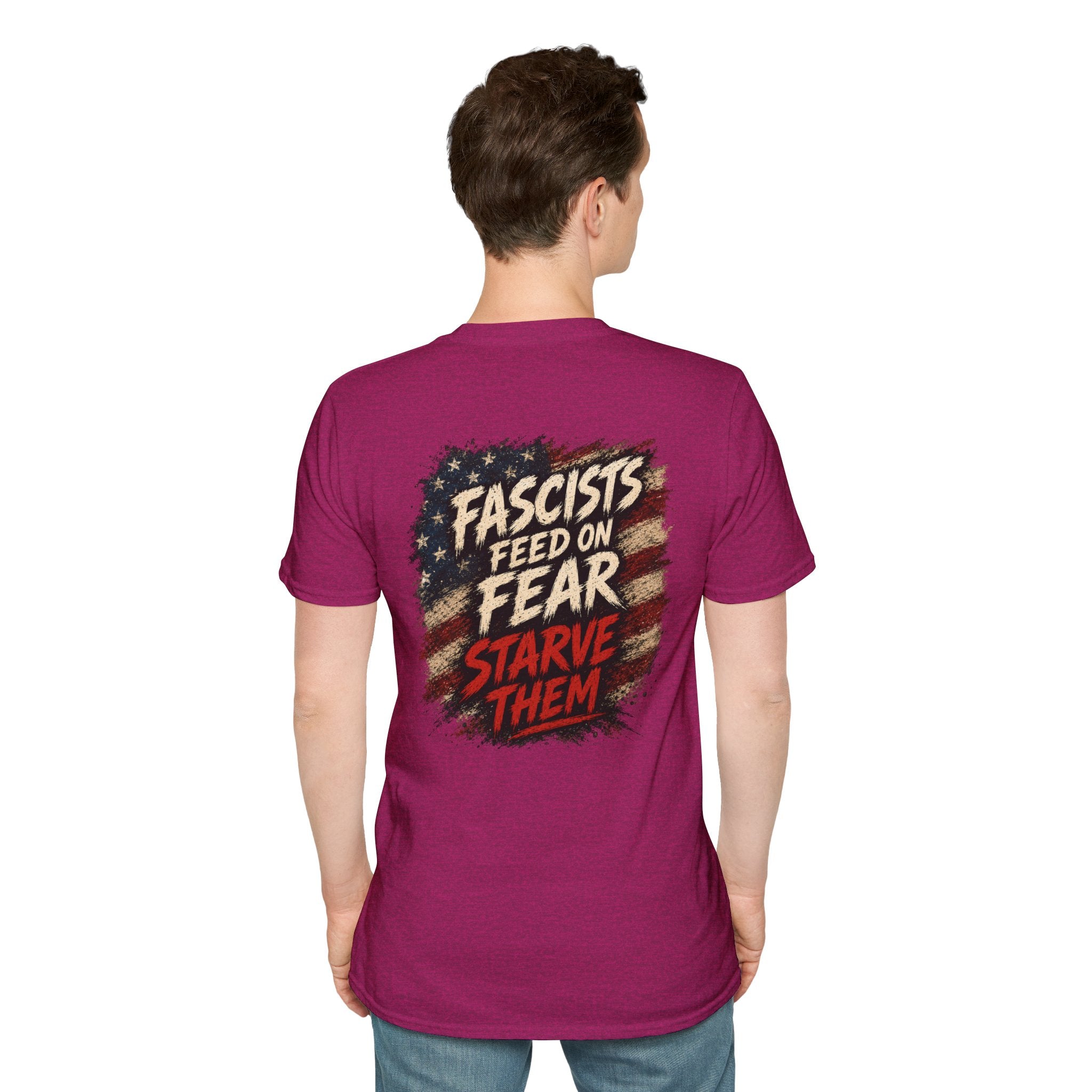 Patriots Don’t Stand For This T-Shirt — Statue of Liberty & Distressed Flag Graphic