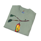 Rainbow Butterfly Cocoon Pride T-Shirt