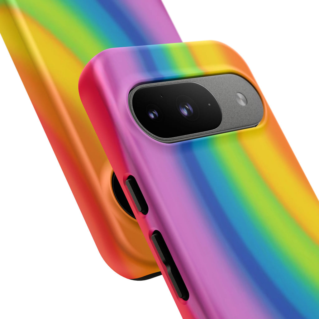 Rainbow Swirl Tough Case for Android