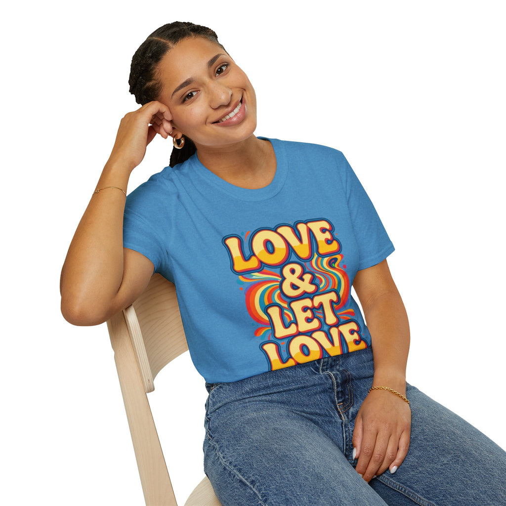 Love & Let Love Retro T-Shirt