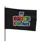 My Existence is Resistance Rainbow Pride Flag