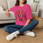 Juneteenth T-Shirt — "Happy Juneteenth" Floral Celebration Tee