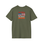 DRINK COFFEE, NOT THE KKKOOLAID. Unisex Softstyle T-Shirt - Empowering Message for Activists