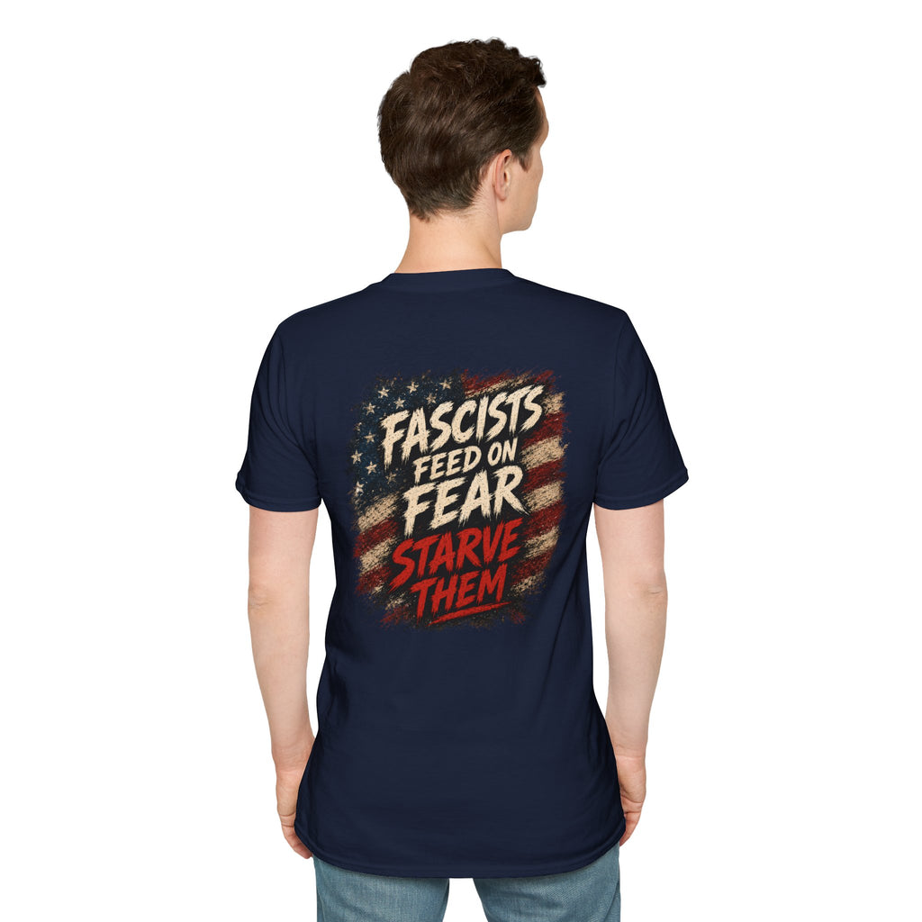 Patriots Don’t Stand For This T-Shirt — Statue of Liberty & Distressed Flag Graphic