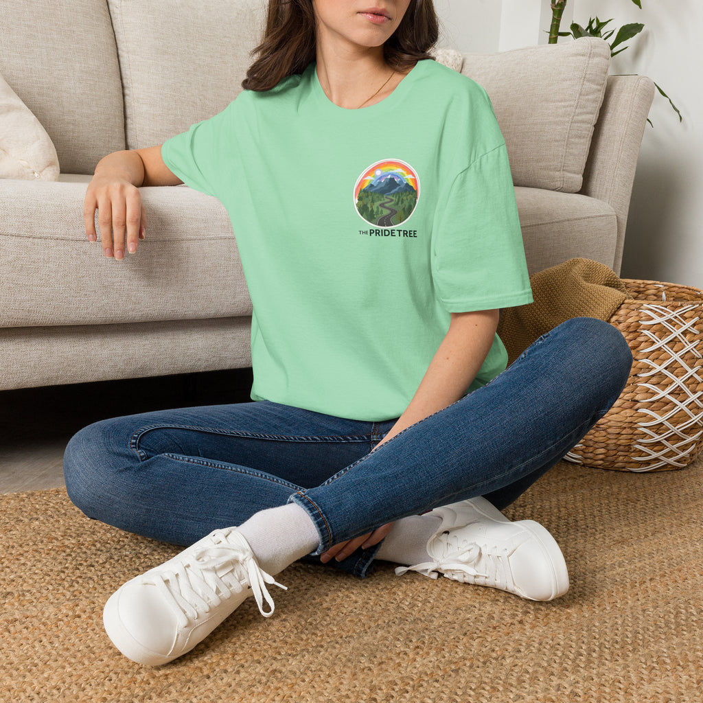 Pride Tree Las Vegas Mountain Graphic T-Shirt