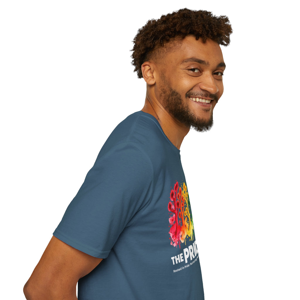 Pride Tree Las Vegas White Text T-shirt