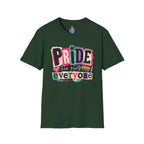 Pride Is for Everyone T-Shirt — Colorful LGBTQ+ Ally Tee