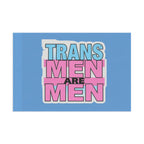 Trans Men Are Men Pride and Protest Flag