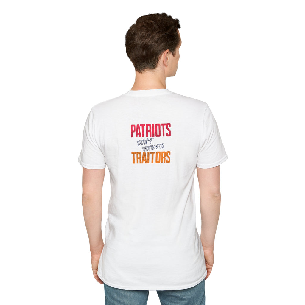 Americans Against MAGA Red Patriots Unisex Softstyle T-Shirt