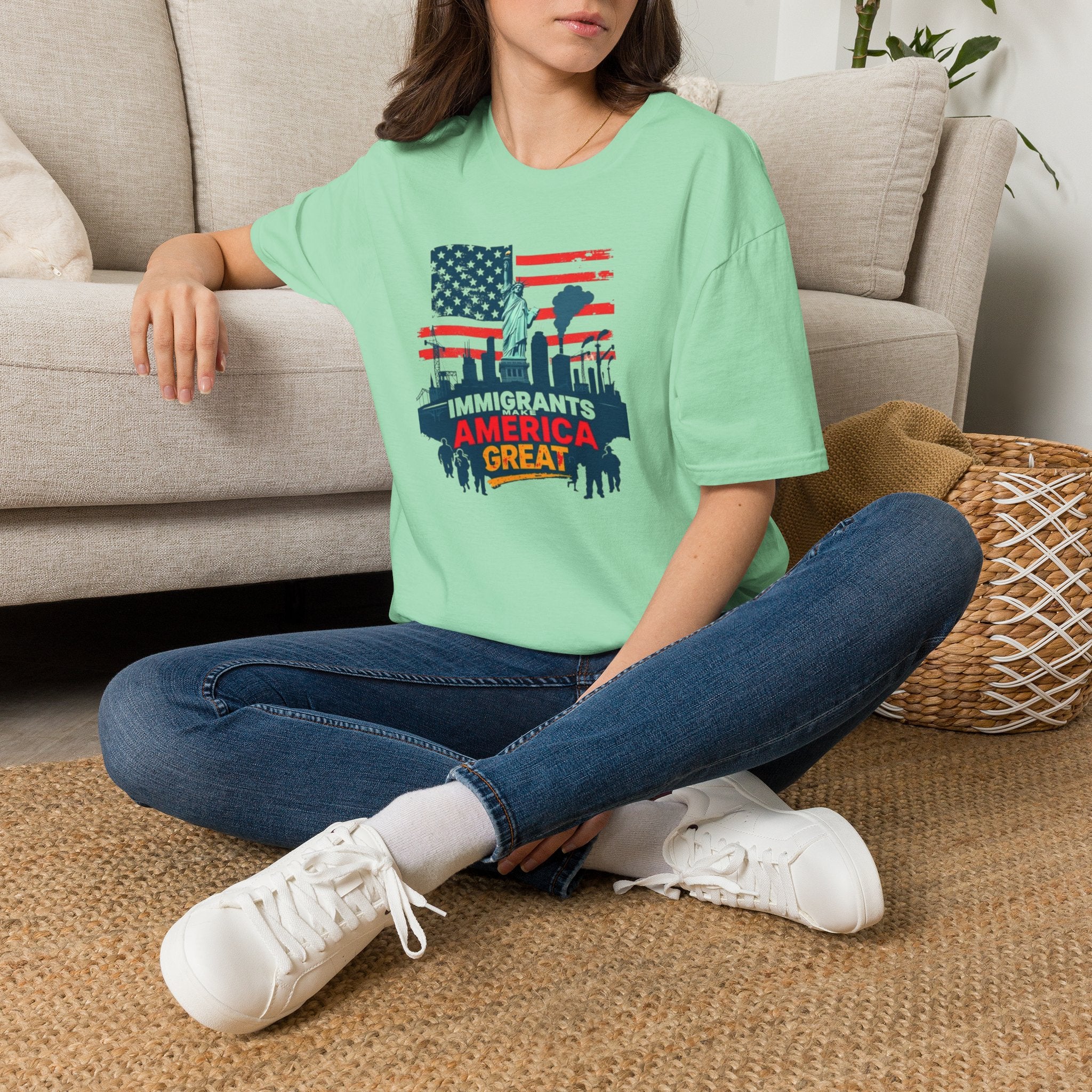 Immigrants Make America Great t-shirt