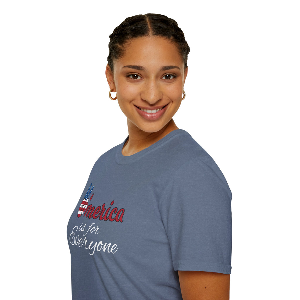 'Merica is for Everyone - Softstyle Unisex T-Shirt
