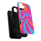 Psychedelic Swirl Tough Phone Case for iPhone