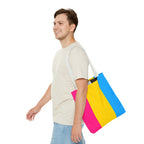 Pansexual Pride Flag Tote Bag